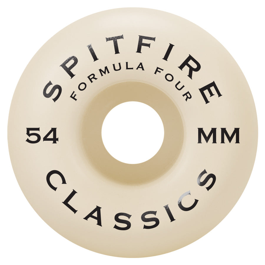 Spitfire F4 97 Classic Natural Wheels 54mm