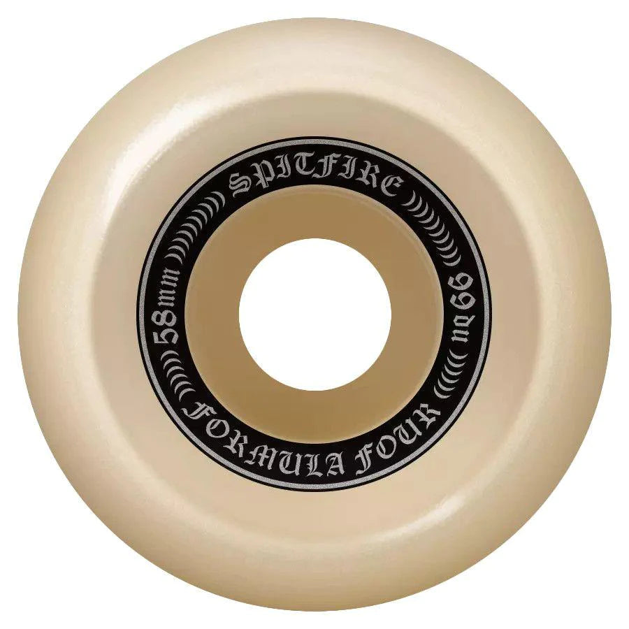 Spitfire F4 99 OG Classic Wheels (Natural) 58mm