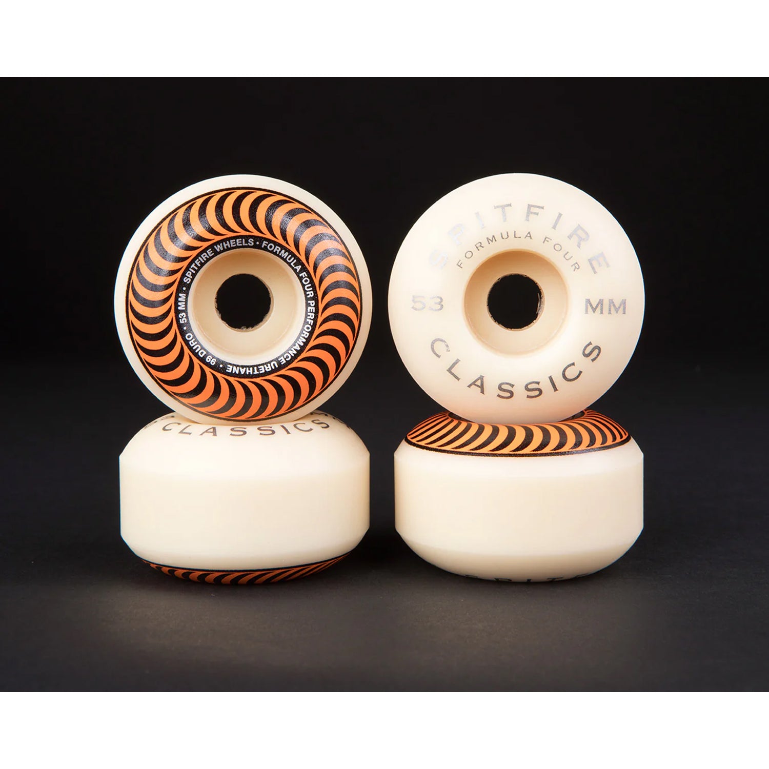 Spitfire F4 Classic Wheels Orange 99a 53mm – Eastern Boarder
