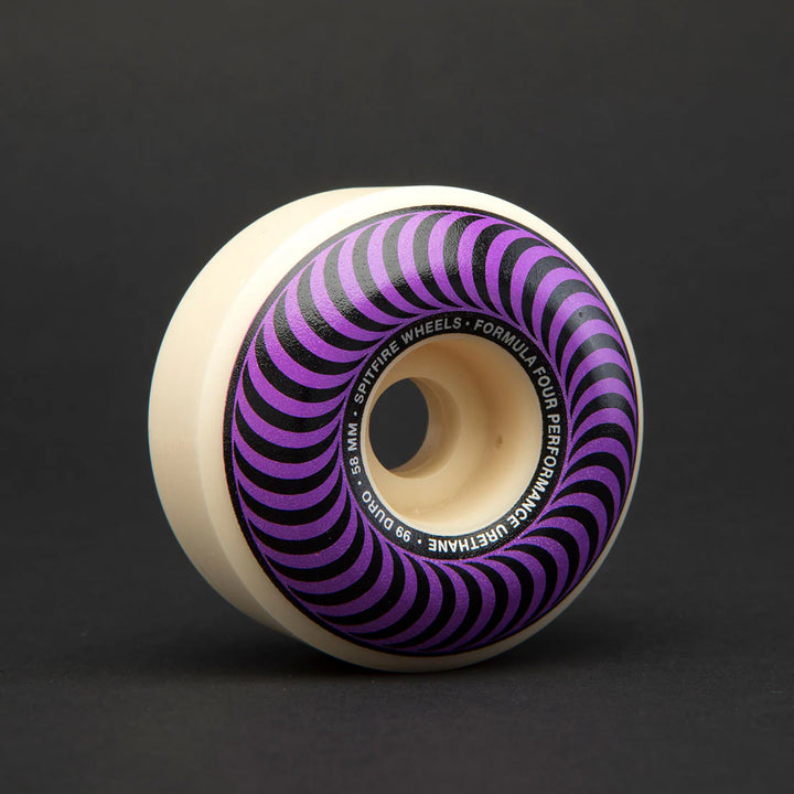 Spitfire F4 99A Classics Wheels (Purple) 58mm