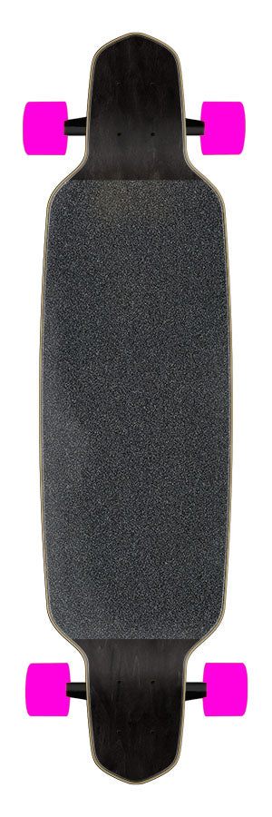 Santa Cruz Split Hand Drop Down Cruzer Longboard Complete 9.5"