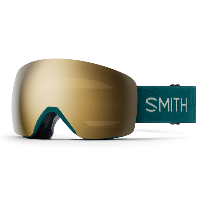 Smith Skyline Malachite + ChromaPop™ Sun Black Gold Mirror Lens