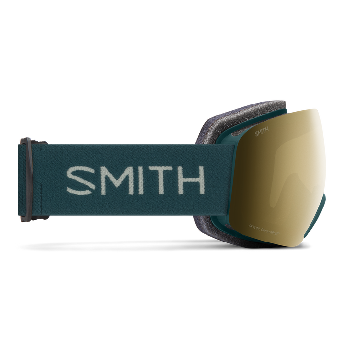 Smith Skyline Malachite + ChromaPop™ Sun Black Gold Mirror Lens