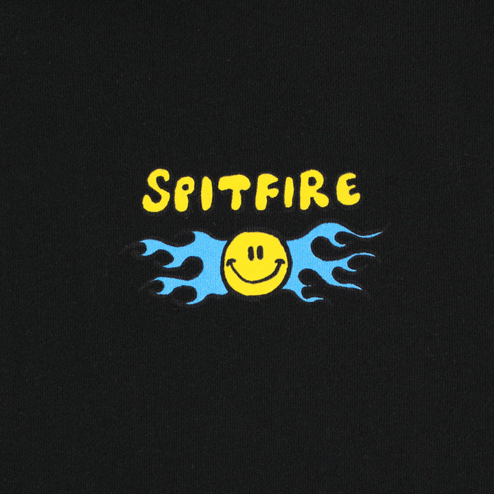 Spitfire Happy Classic Hoodie - Black