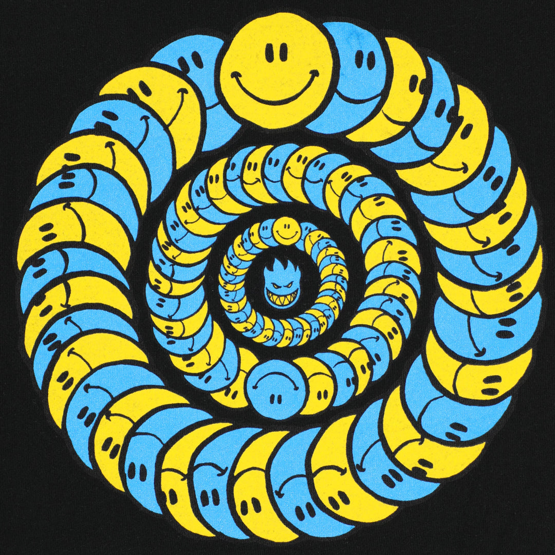 Spitfire Happy Classic Hoodie - Black