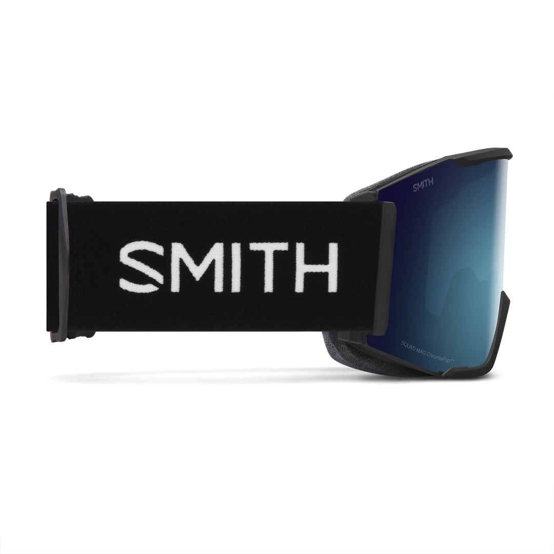 Smith Squad Mag Black Chromapop Sun Blue Mirror
