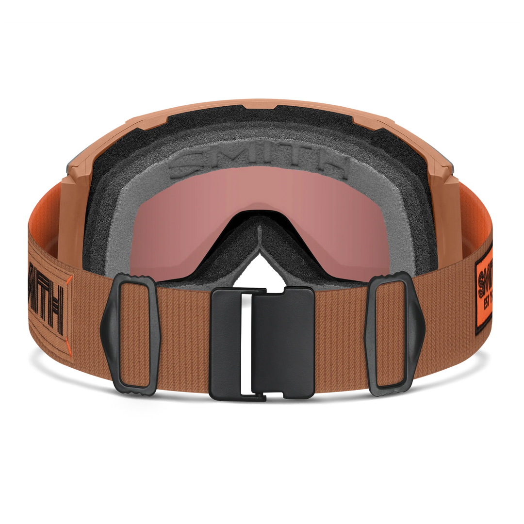 Smith Squad Mag Camel Warm Steel ChromaPop Everyday Red Mirror