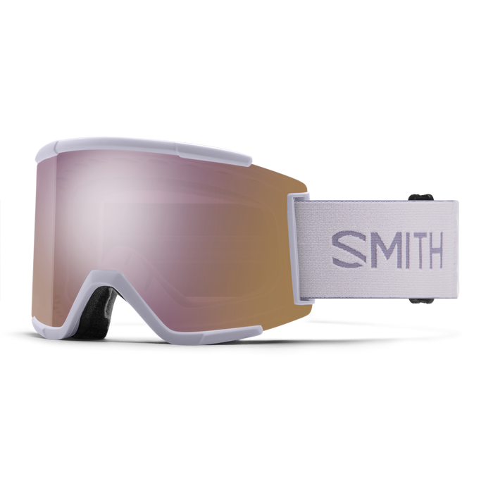 Smith Squad XL Lunar Fog + ChromaPop™ Everyday Rose Gold Mirror Lens