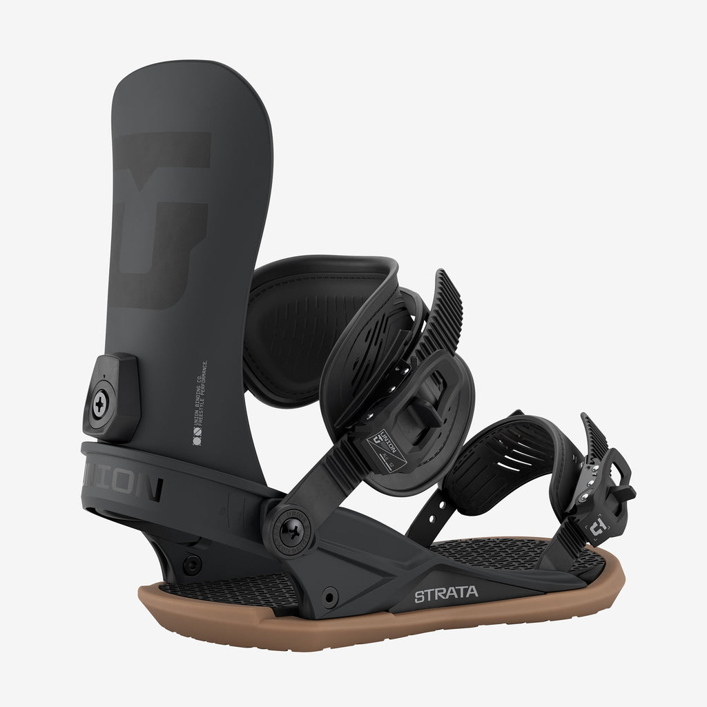 Union Strata Snowboard Bindings Black
