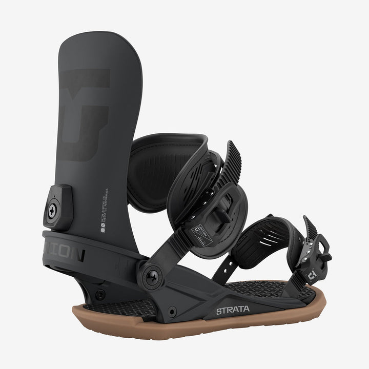 Union Strata Snowboard Bindings Black
