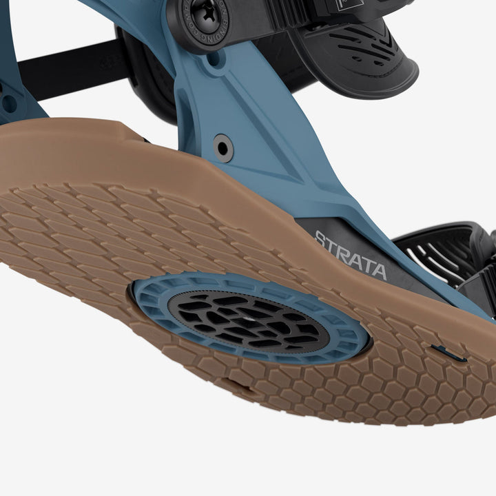Union Strata Snowboard Bindings Dark Blue