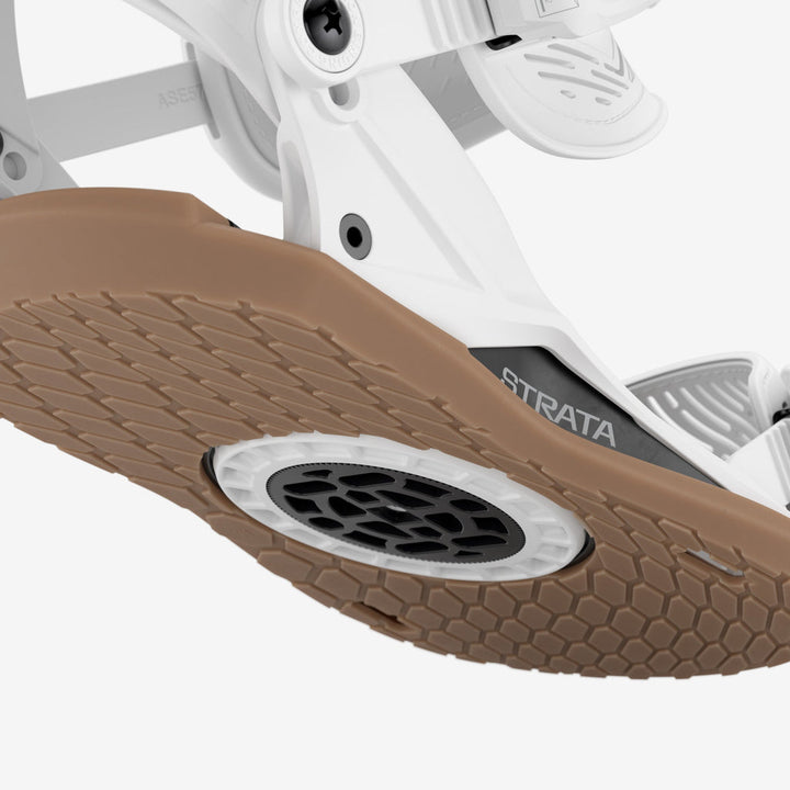 Union Strata Snowboard Bindings White