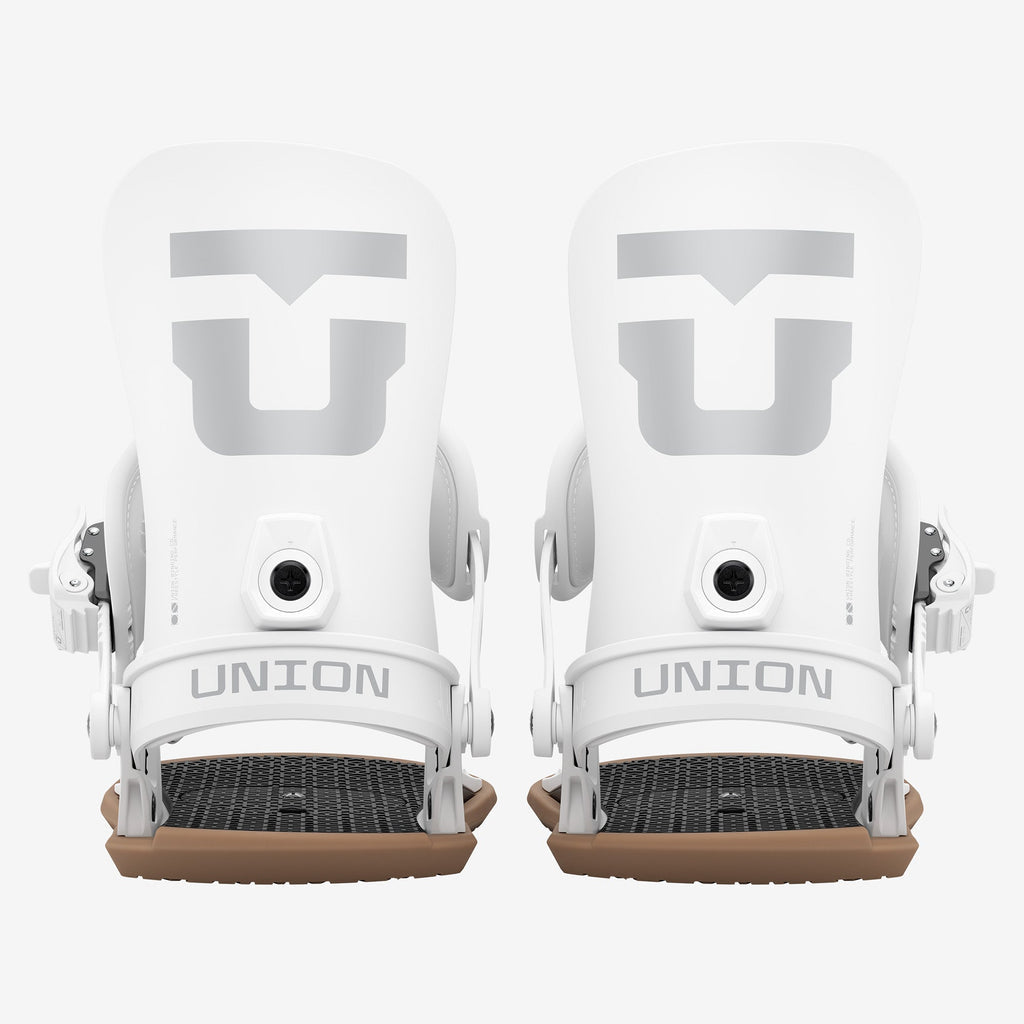 Union Strata Snowboard Bindings White