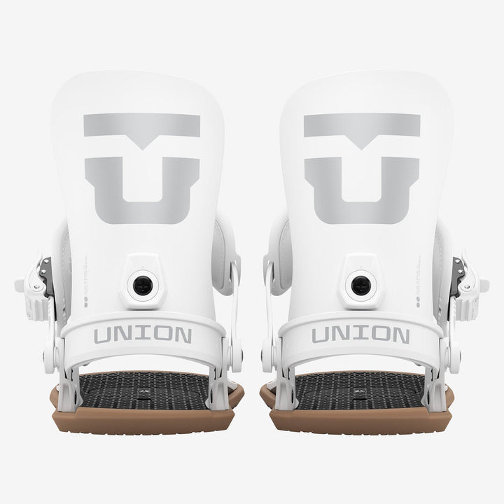 Union Strata Snowboard Bindings White