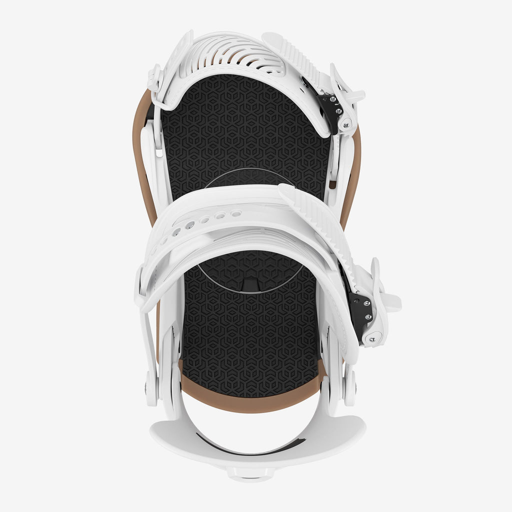 Union Strata Snowboard Bindings White