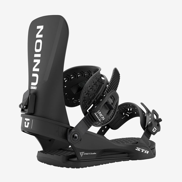 Union STR Snowboard Bindings Black