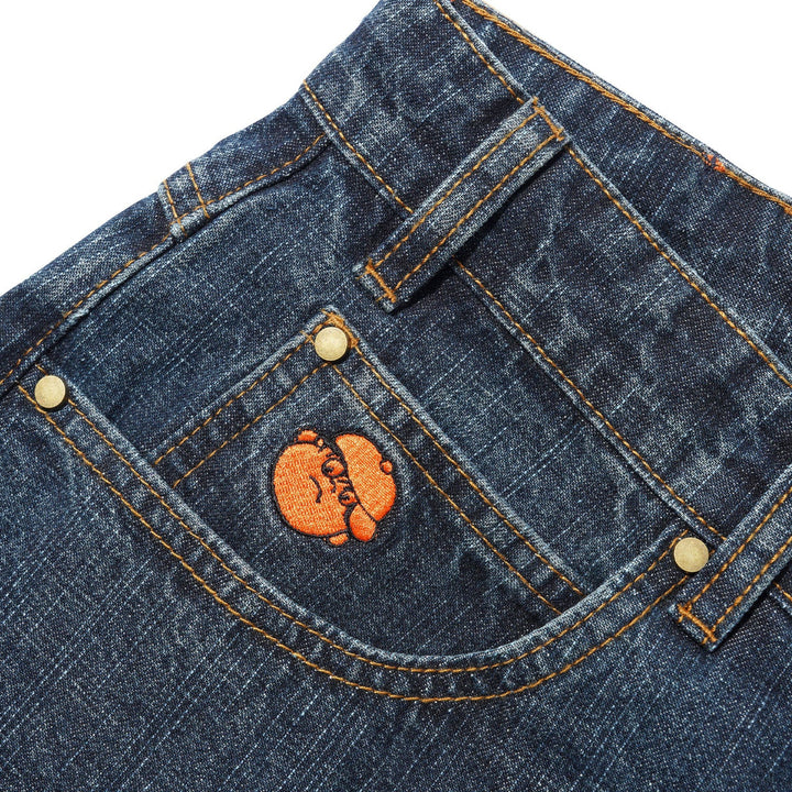 Butter Goods Santosuosso Denim Jeans Streaky Navy