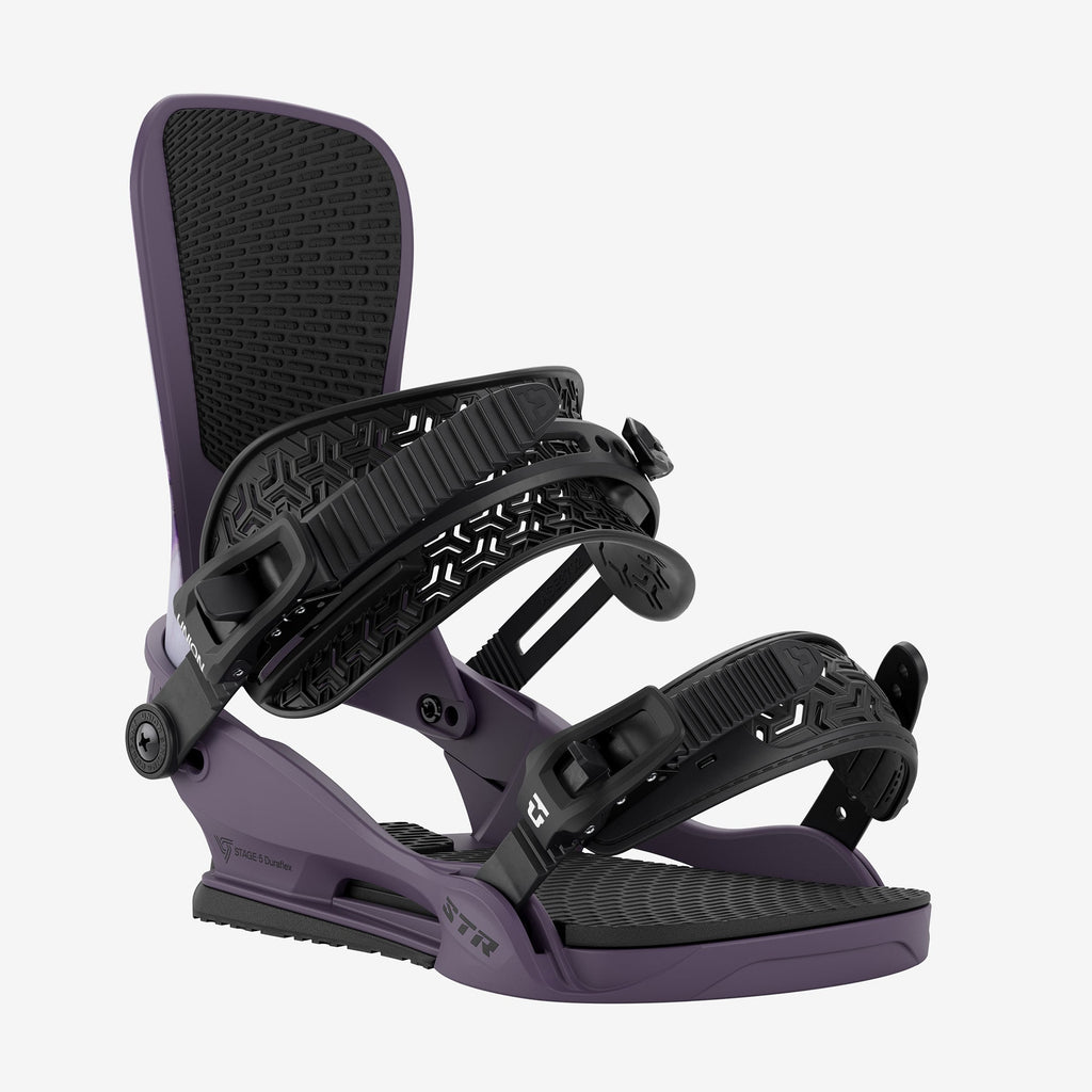 Union STR Snowboard Bindings Purple