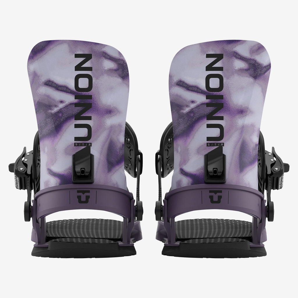 Union STR Snowboard Bindings Purple
