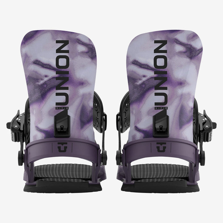 Union STR Snowboard Bindings Purple