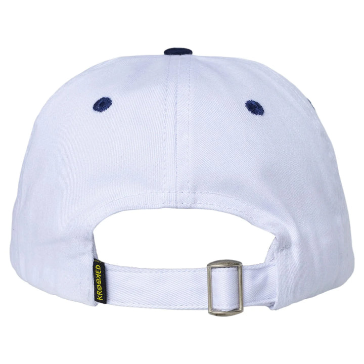 Krooked Sun Heart Snapback White