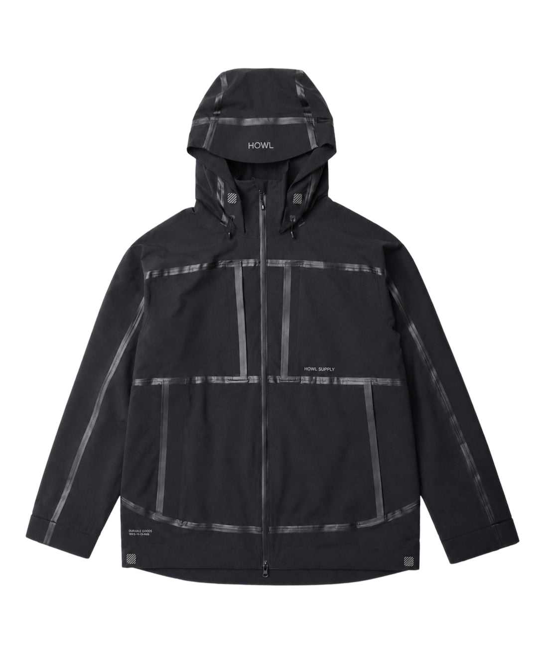 Howl Taped Jacket Black