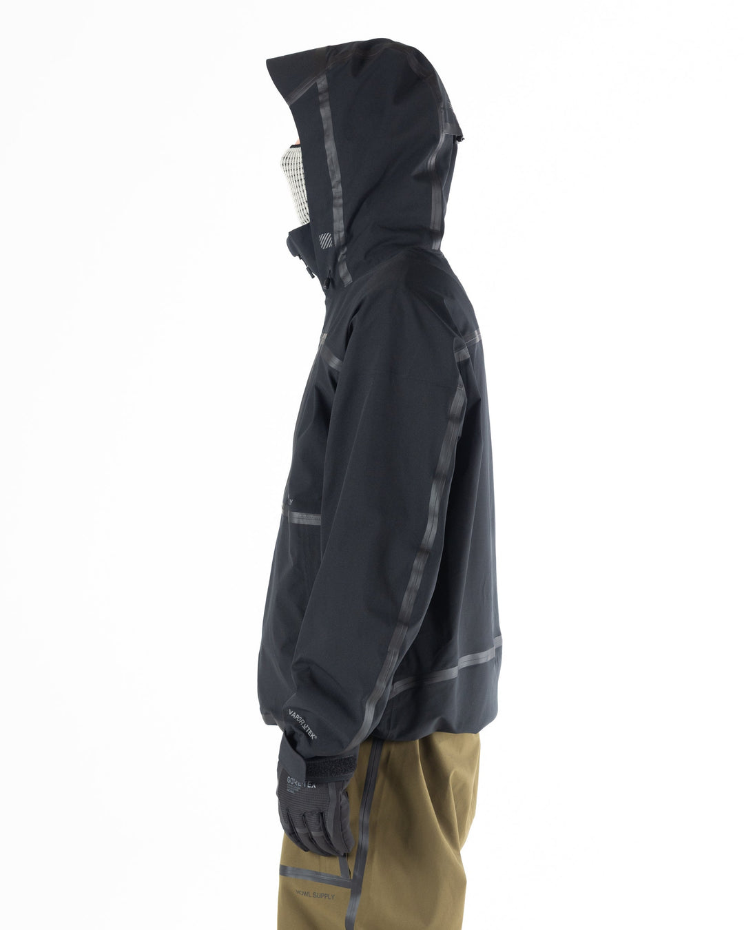 Howl Taped Jacket Black