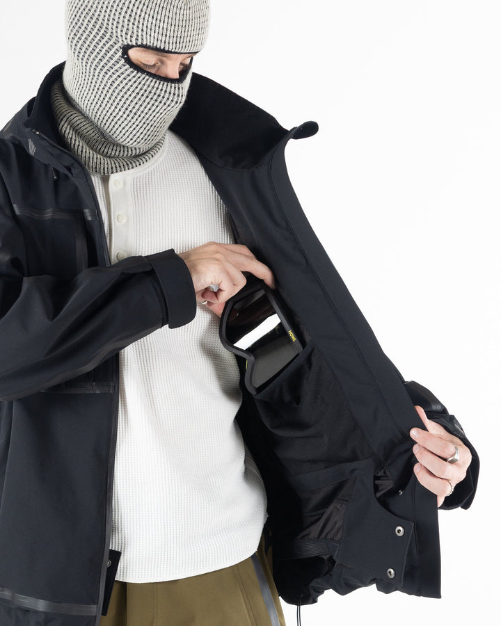 Howl Taped Jacket Black