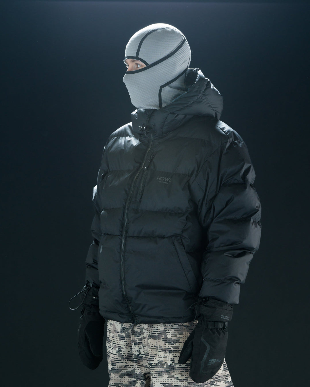 Howl Taped Facemask Grey