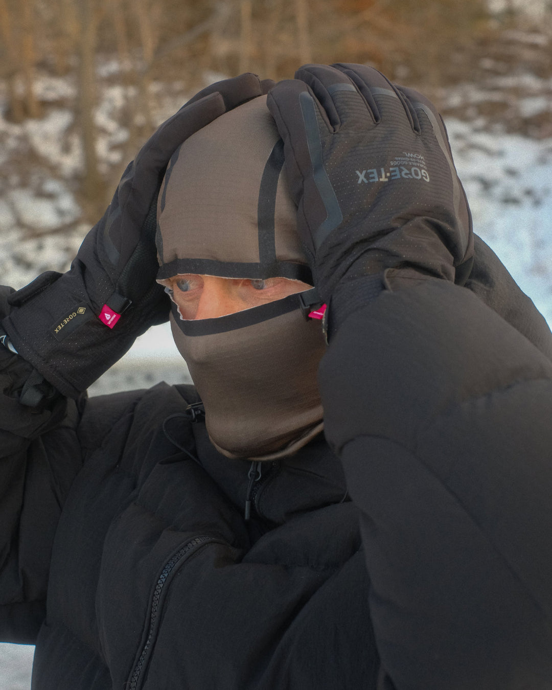 Howl Taped Facemask Olive