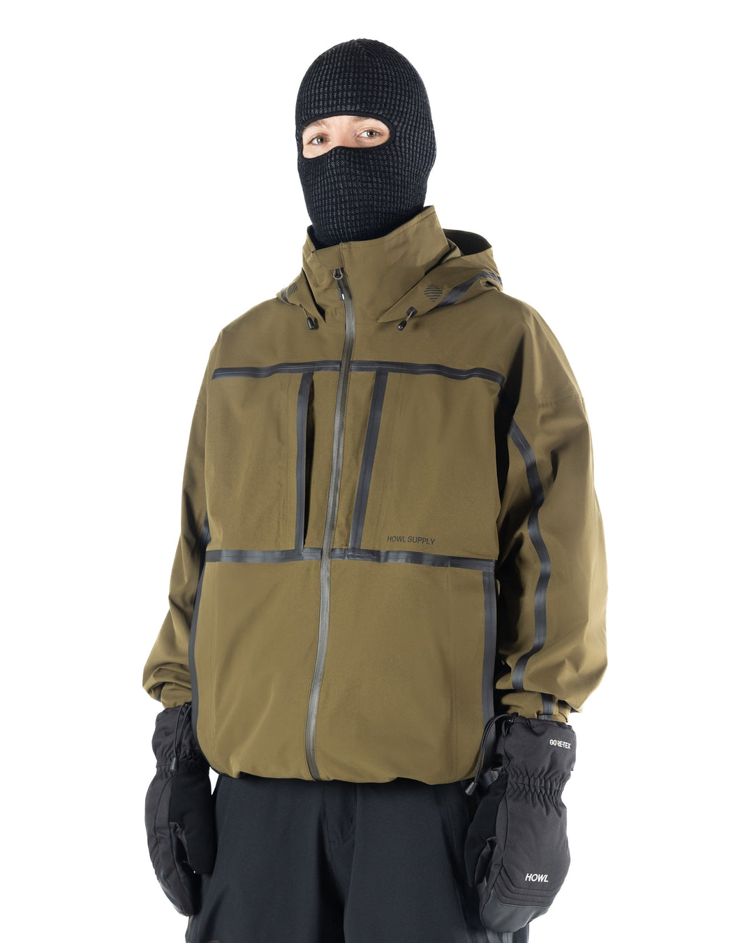 Howl Taped Jacket Olive