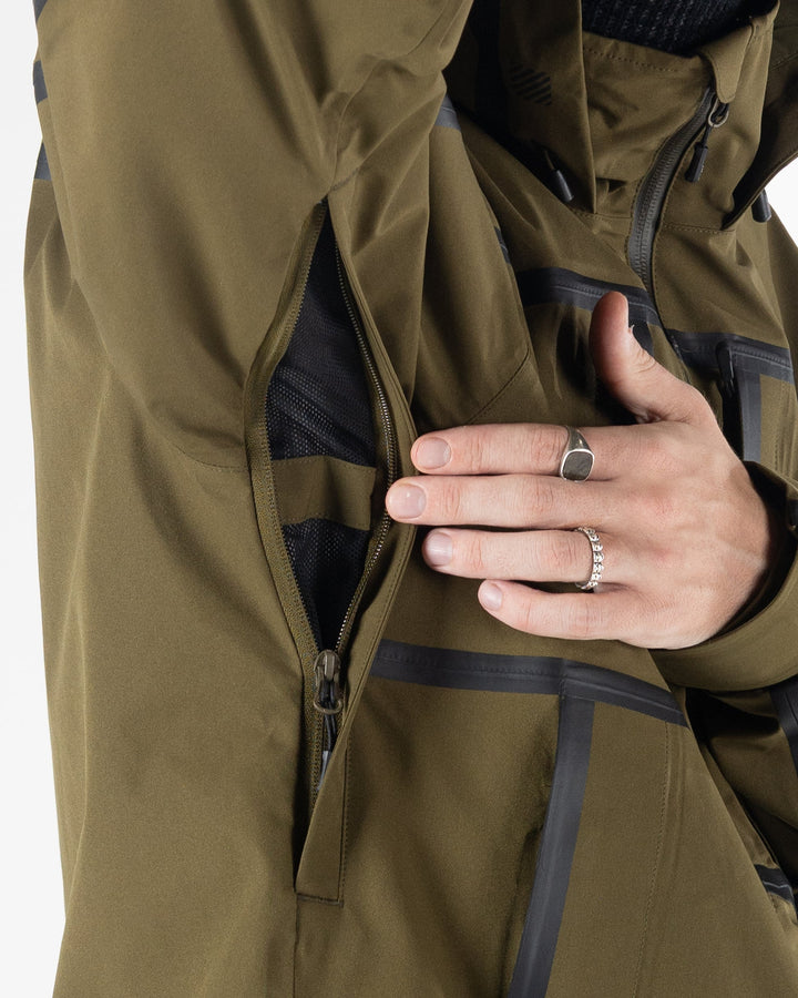 Howl Taped Jacket Olive