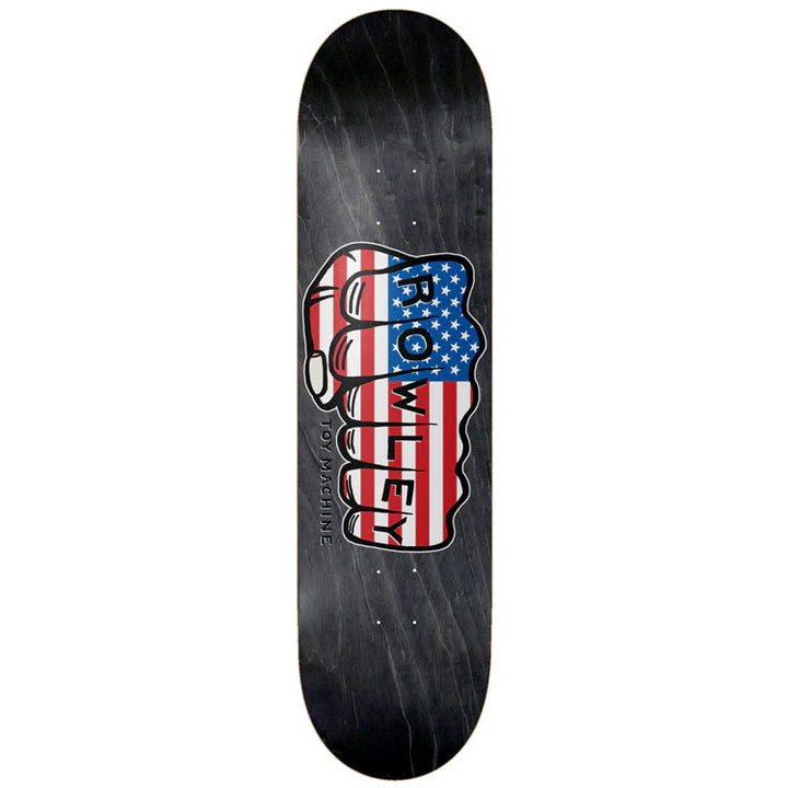 Toy Machine Rowley Old Glory Fist Deck 8.5"