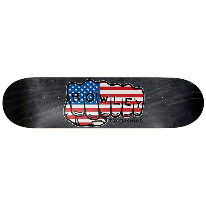 Toy Machine Rowley Old Glory Fist Deck 8.5"