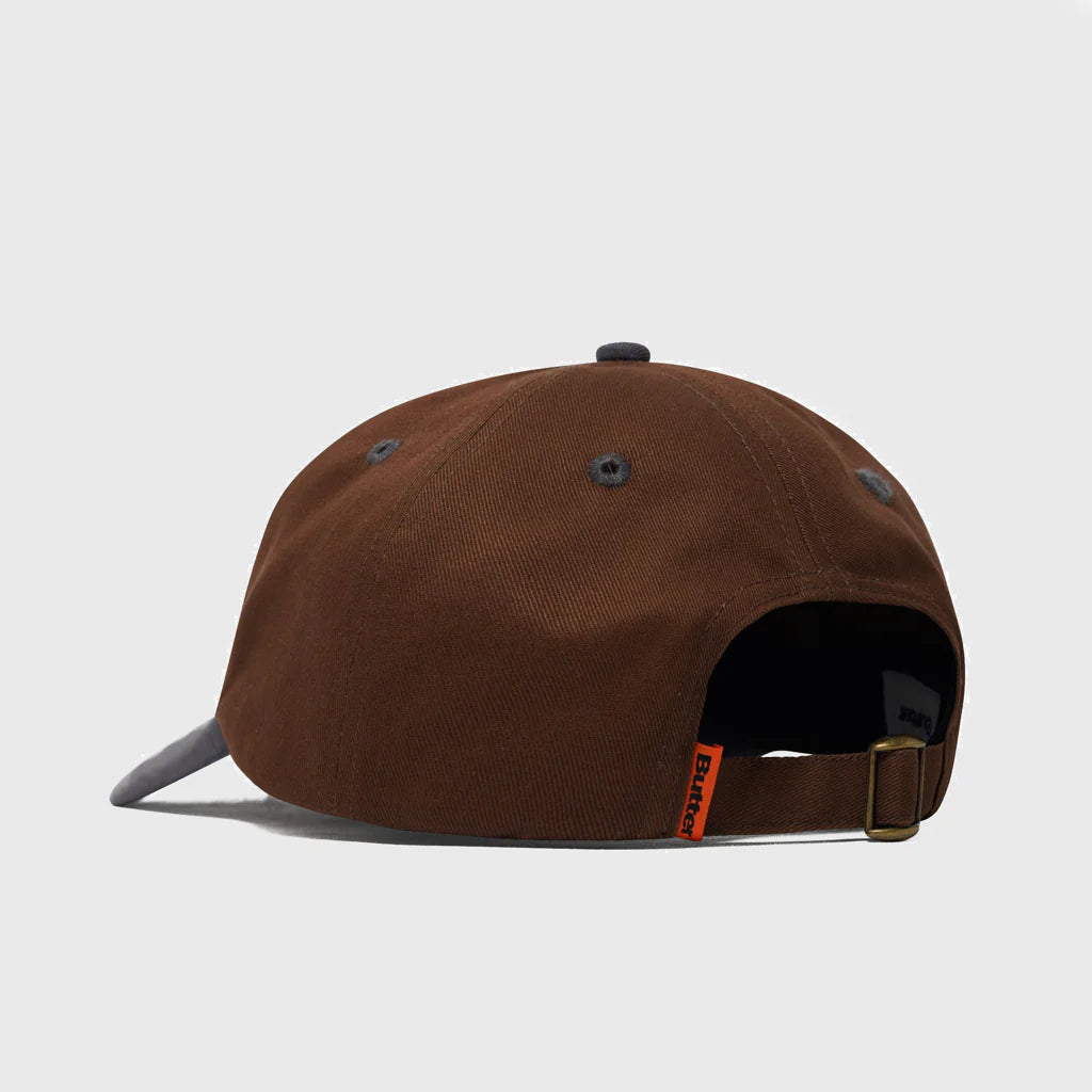 Butter Goods Turtle 6 Panel Cap Walnut / Steel