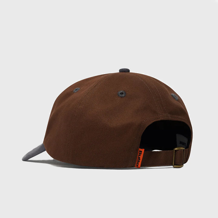 Butter Goods Turtle 6 Panel Cap Walnut / Steel