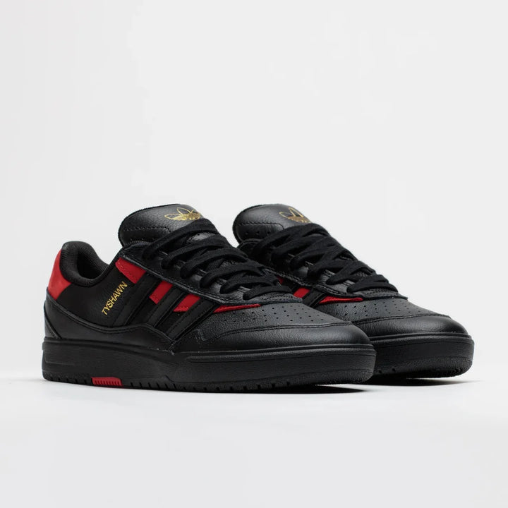 Adidas Tyshawn II (Core Black/Core Black/Better Scarlet)