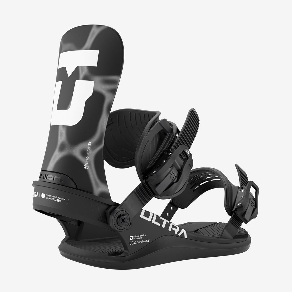 Union Ultra Men's Snowboard Bindings  Black