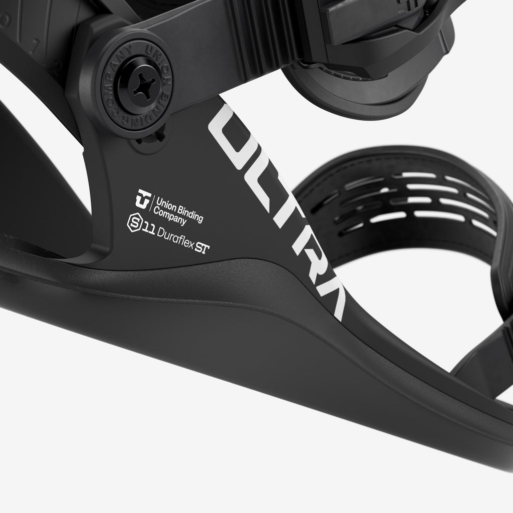 Union Ultra Men's Snowboard Bindings  Black