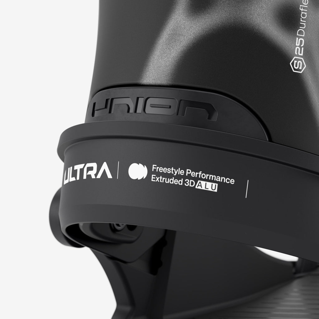 Union Ultra Men's Snowboard Bindings  Black