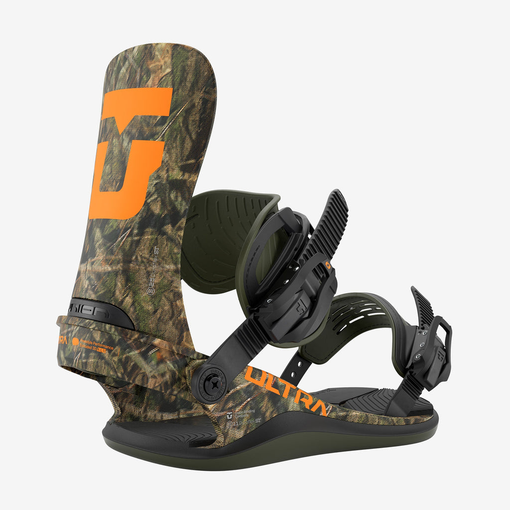 Union Ultra Men's Snowboard Bindings Camo