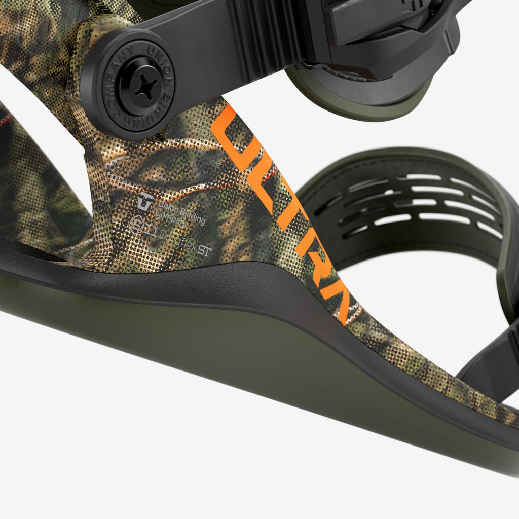 Union Ultra Men's Snowboard Bindings Camo