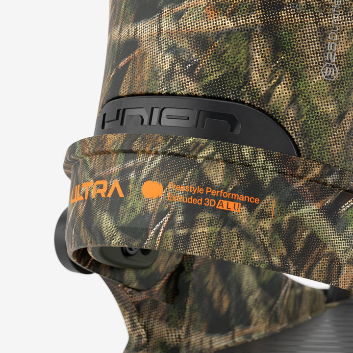 Union Ultra Men's Snowboard Bindings Camo
