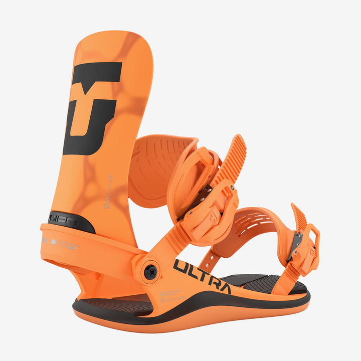 Union Ultra Men's Snowboard Bindings  Orange