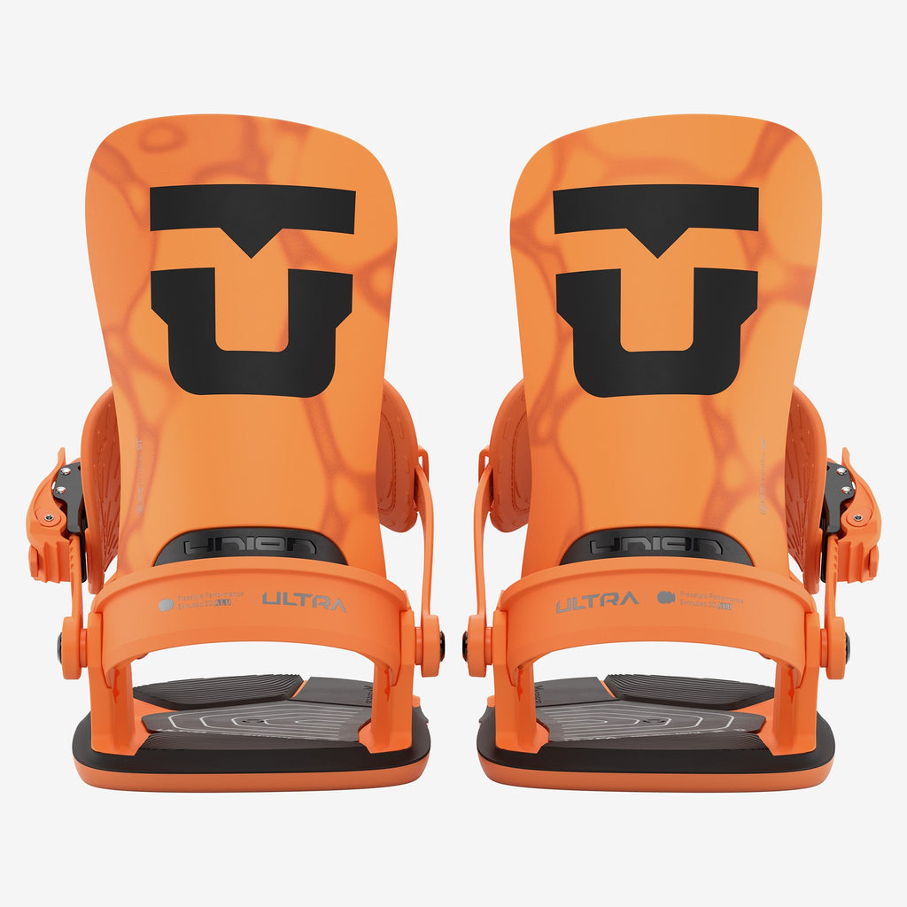 Union Ultra Men's Snowboard Bindings  Orange