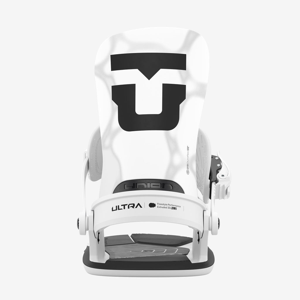 Union Ultra Men's Snowboard Bindings White