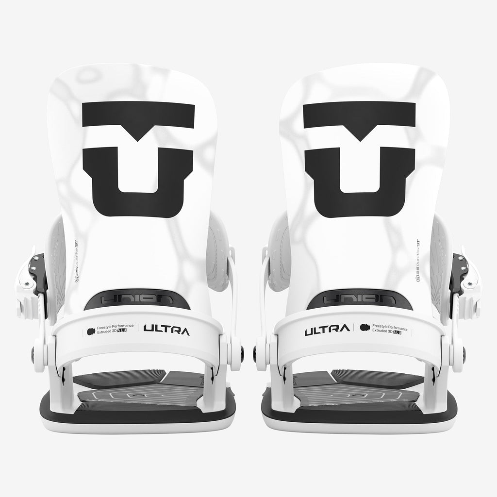 Union Ultra Men's Snowboard Bindings White