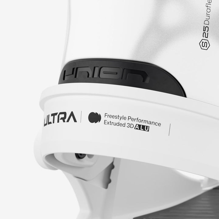 Union Ultra Men's Snowboard Bindings White