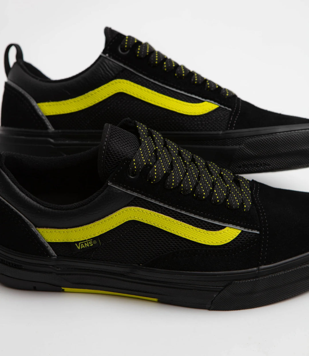 Vans Skate Old Skool Wafflecup Reflective Black/Lime