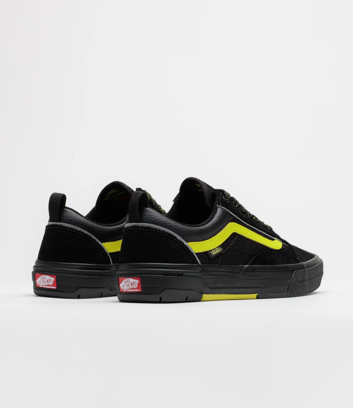 Vans Skate Old Skool Wafflecup Reflective Black/Lime